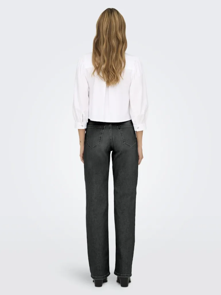 ONLMADDIE EX HW WIDE DNM TAI ENT grey denim