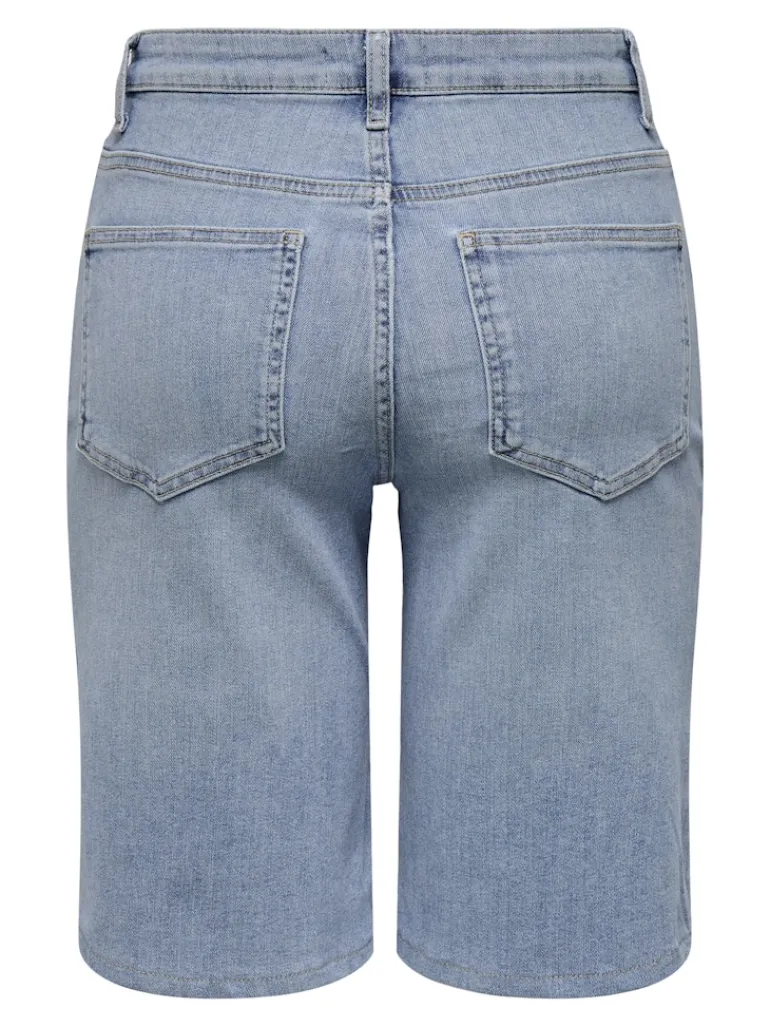 ONLMADISON BLUSH HW SHORTS DNM CRO light blue denim