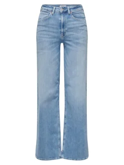 ONLMADISON BLUSH HW WIDE DNM CRO371 NOOS light blue denim