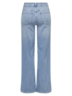 ONLMADISON BLUSH HW WIDE DNM CRO371 NOOS light blue denim