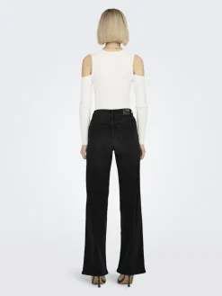ONLMADISON BLUSH HW WIDE DNM CRO099 NOOS washed black