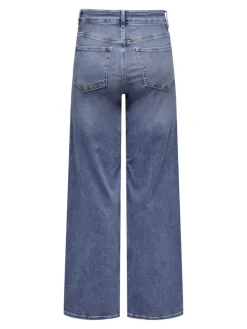 ONLMADISON BLUSH HW WIDE DNM DOT372 NOOS medium blue denim