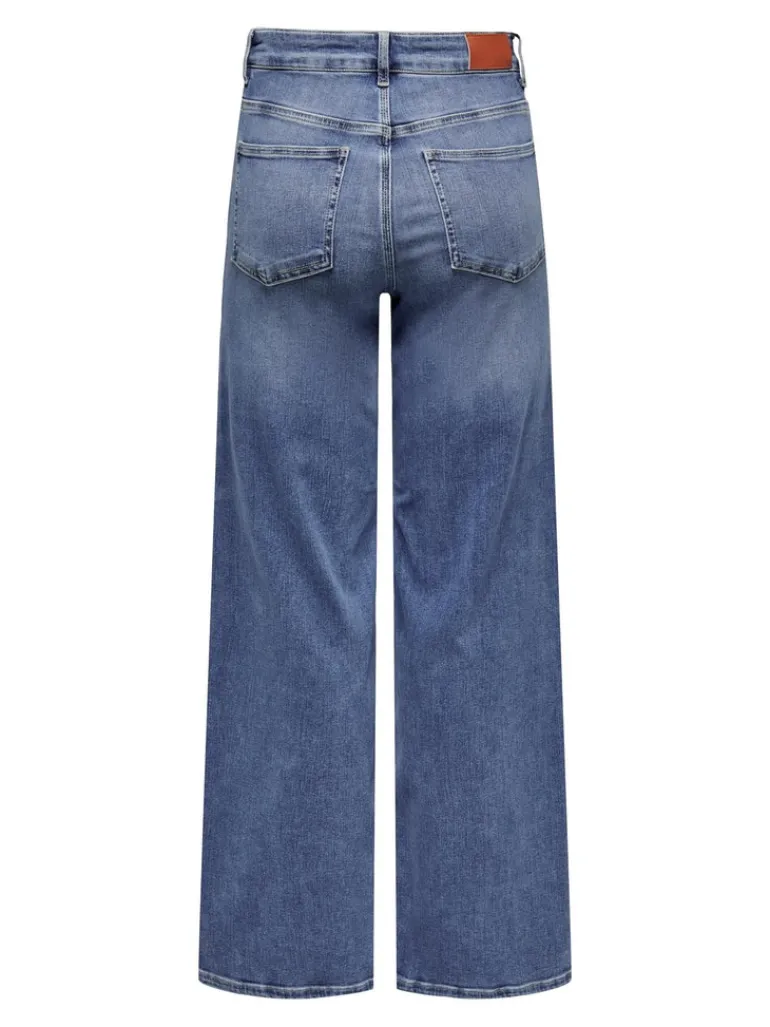 ONLMADISON BLUSH HW WIDE DNM DOT372 NOOS medium blue denim