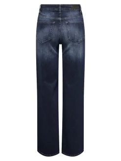 ONLMADISON BLUSH HW WIDE DNM REA081 NOOS dark blue denim