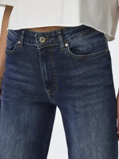ONLMADISON BLUSH HW WIDE DNM REA081 NOOS dark blue denim