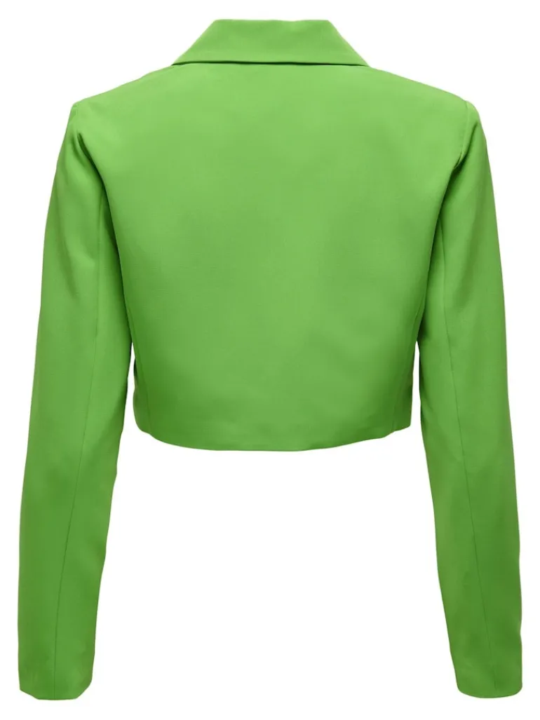ONLMAIA L/S CROPPED BLAZER CC TLR vibrant green
