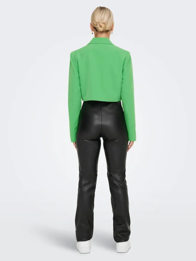 ONLMAIA L/S CROPPED BLAZER CC TLR vibrant green
