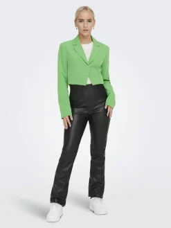 ONLMAIA L/S CROPPED BLAZER CC TLR vibrant green