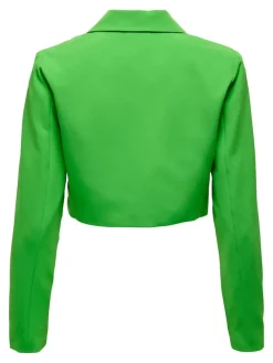 ONLMAIA L/S CROPPED BLAZER CC TLR vibrant green