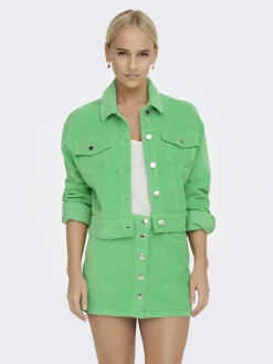 ONLMALIBU-GLOBAL L/S CORD JACKET CC PNT spring bud