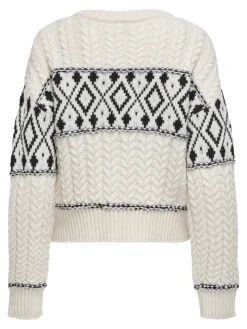 ONLMARENT L/S PULLOVER KNT NOOS cloud dancer