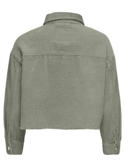 ONLMARINA-ENY LIFE L/S CORD JACKET PNT seagrass