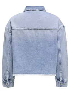 ONLMARINA L/S JACKET TAI DNM CS light blue denim