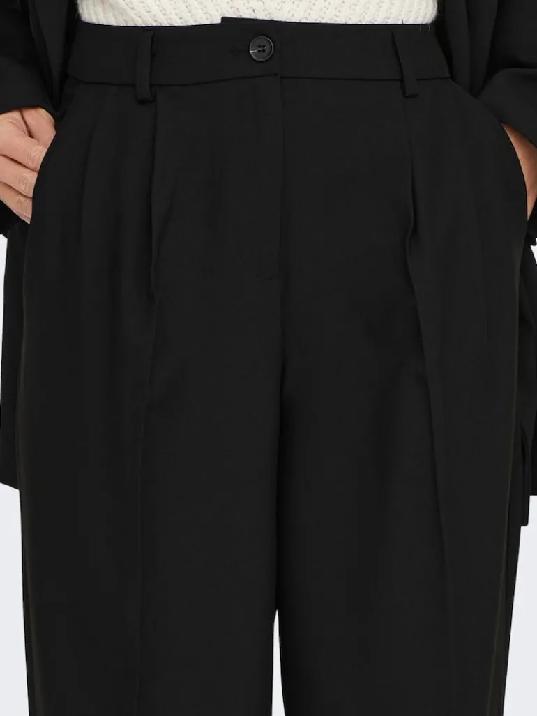 ONLMATHILDE HW WIDE PANT TLR NOOS black