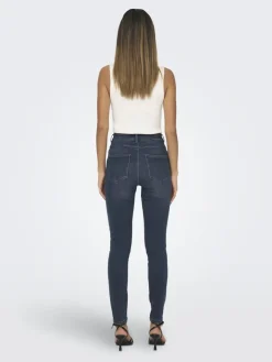 ONLMILA HW SK ANK DNM BJ407 NOOS blue black denim