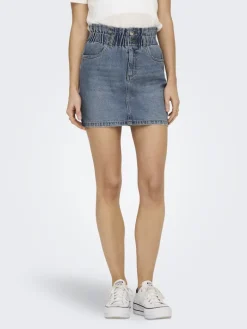 ONLMILLIE HW MINI PAPER DNM SKIRT NOOS medium blue denim