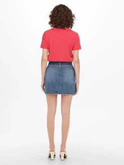 ONLMILLIE HW MINI PAPER DNM SKIRT NOOS medium blue denim