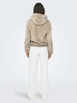 ONLNEWANNA CONTACT SHERPA JKT OTW NOOS humus