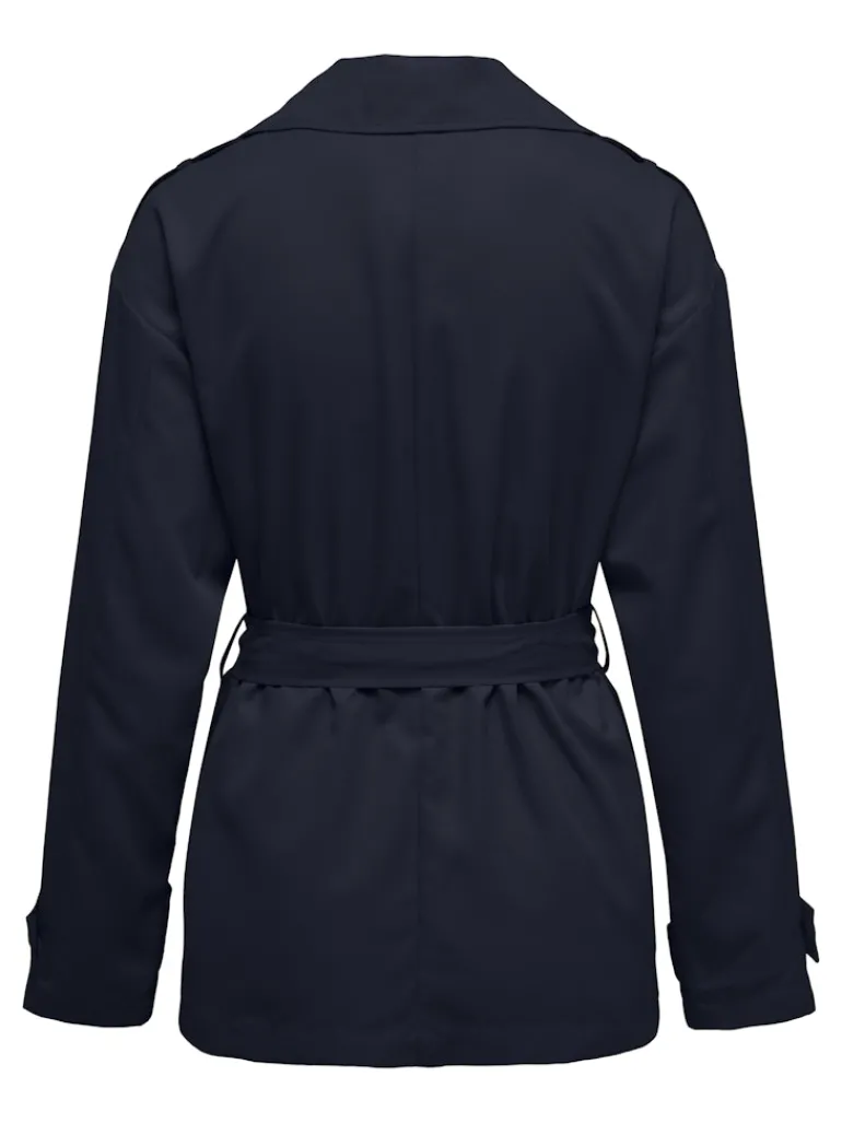 ONLNEWLINE SHORT TRENCHCOAT OTW sky captain