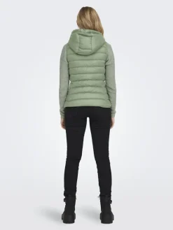 ONLNEWTAHOE HOOD WAISTCOAT OTW NOOS reseda