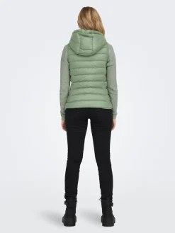 ONLNEWTAHOE HOOD WAISTCOAT OTW NOOS reseda