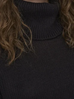ONLNICOYA L/S COWLNECK PULLOVER KNT black