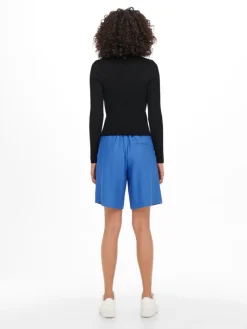 ONLNIMONE LS LIFE POLO PULLOVER CC KNT black