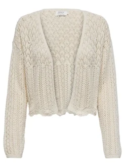 ONLNOLA 7/8 LIFE OPEN CARDIGAN KNT NOOS cloud dancer