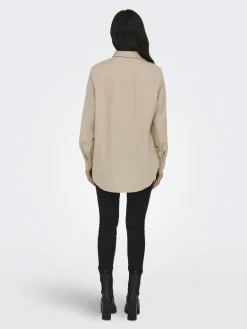 ONLNORA NEW L/S SHIRT WVN NOOS nomad
