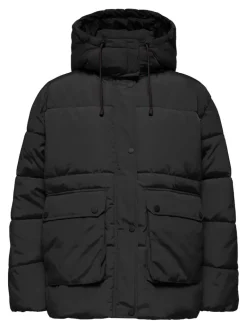 ONLNORA SHORT PUFFER CC OTW black