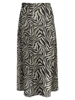ONLNOVA LIFE VIS BUTTON SKIRT WVN trench coat