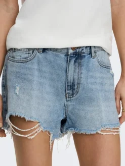 ONLPACY HW DNM SHORTS NOOS light blue denim