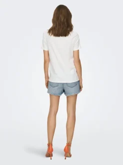 ONLPACY HW DNM SHORTS NOOS light blue denim