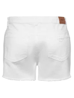 ONLPACY HW DNM SHORTS NOOS white
