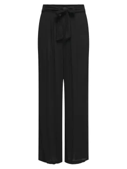 ONLPAKJA LIFE AOP BELT PANTS WVN NOOS black