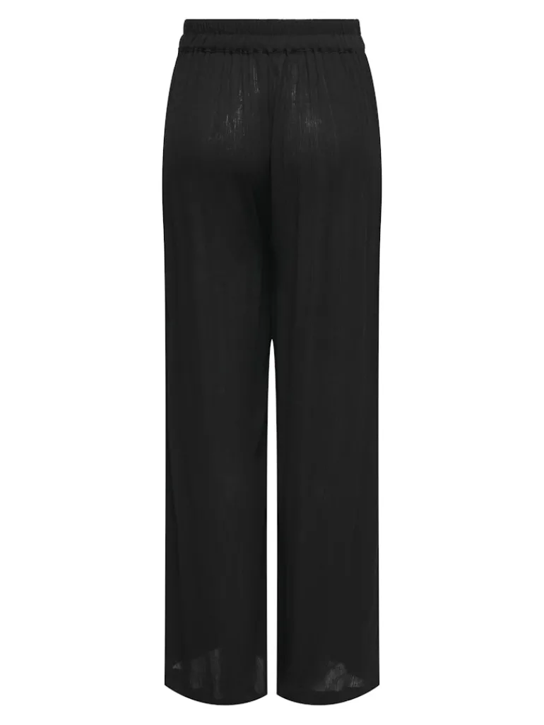 ONLPAKJA LIFE AOP BELT PANTS WVN NOOS black