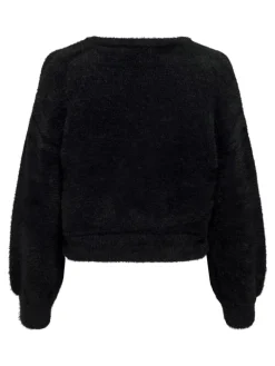 ONLPIUMO L/S PULLOVER KNT NOOS black1