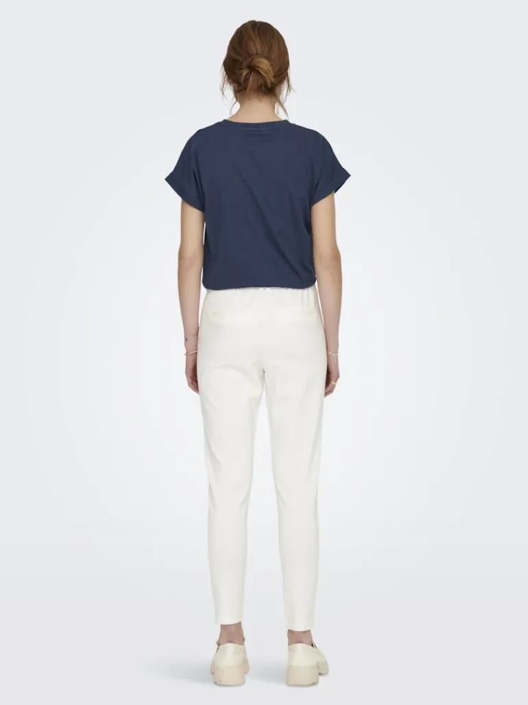ONLPOPTRASH EASY COL PANT PNT NOOS cloud dancer