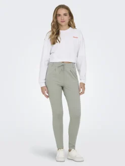 ONLPOPTRASH EASY COL PANT PNT NOOS lily pad