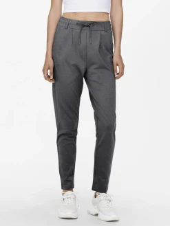 ONLPOPTRASH EASY COL PANT PNT NOOS dark grey melange