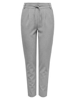 ONLPOPTRASH-ELISE EASY MELANGE PANT NOOS light grey melange
