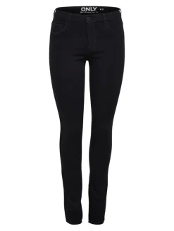 ONLRAIN REG SKINNY DNM NOOS black denim