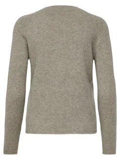 ONLRICA LIFE L/S PULLOVER KNT NOOS beige