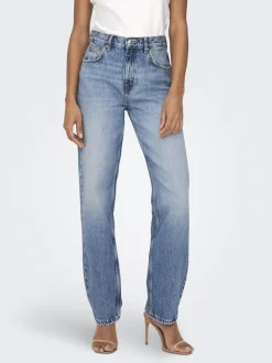ONLROBYN MW STR LO AK DNM DOT536 NOOS medium blue denim