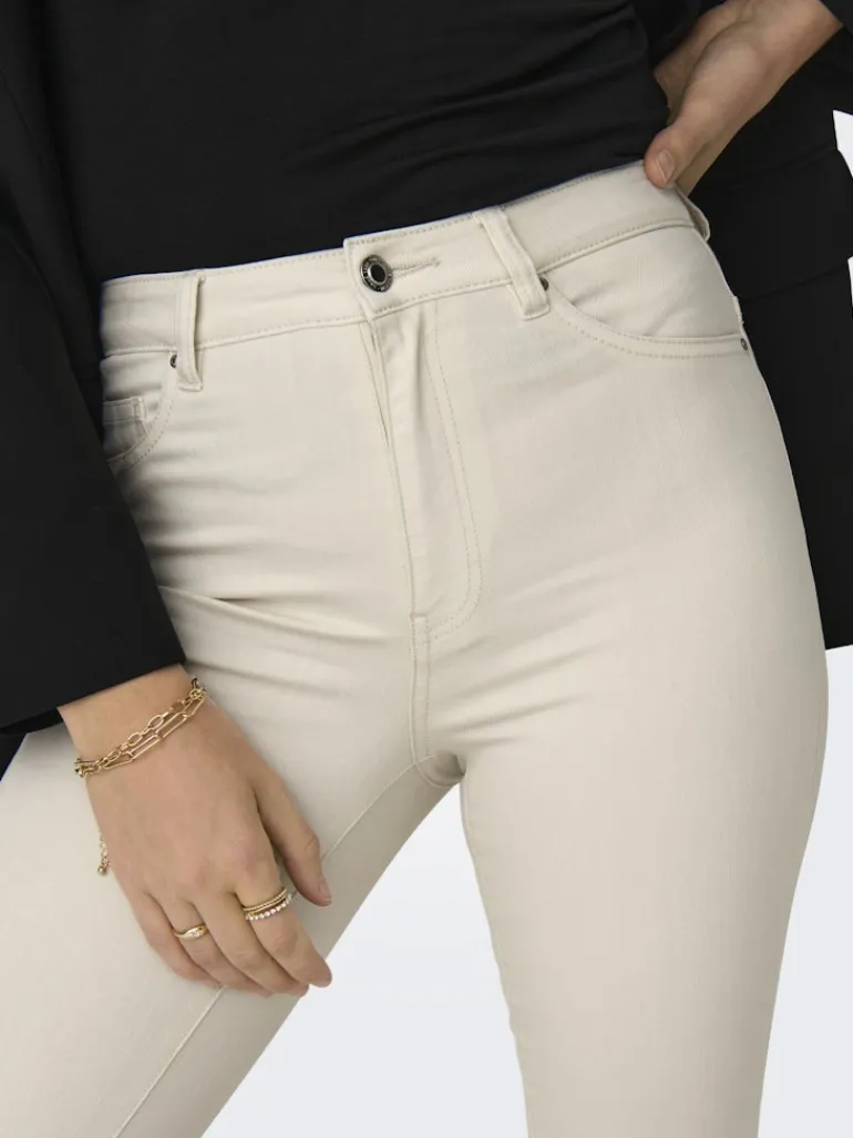 ONLROSE HW SKINNY DNM GUA019 NOOS ecru