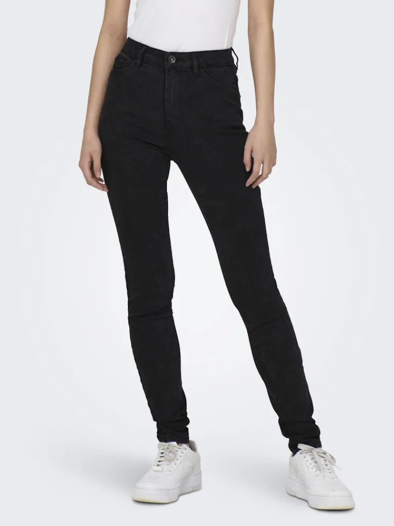 ONLROSE HW SKINNY DNM GUA256 NOOS washed black