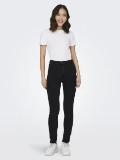 ONLROSE HW SKINNY DNM GUA256 NOOS washed black