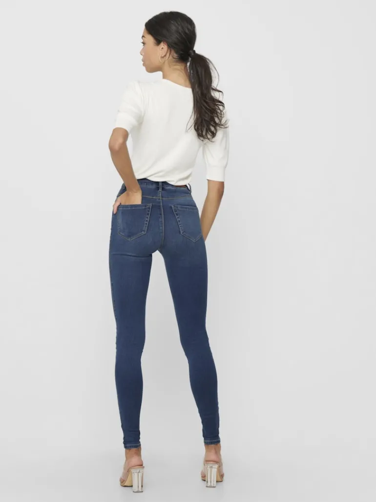 ONLROYAL HW SKINNY BJ13964 NOOS dark blue denim