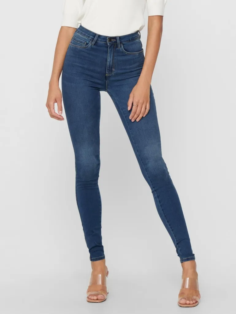 ONLROYAL HW SKINNY BJ13964 NOOS dark blue denim