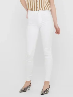 ONLROYAL HW SK JEANS DNM WHITE NOOS white